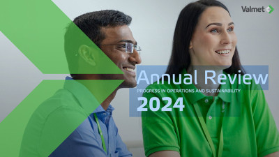 IBEJ predstavljen u godišnjem izvještaju kompanije Valmet – Annual Review 2024: Progress in Operations and Sustainability