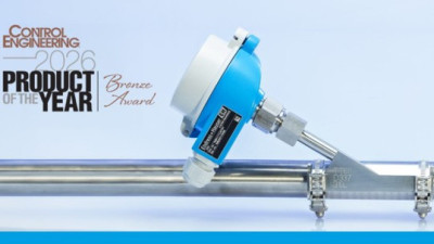 Endress+Hauser iTHERM SurfaceLine TM611 dobitnik nagrade "Control Engineering Product of the Year"